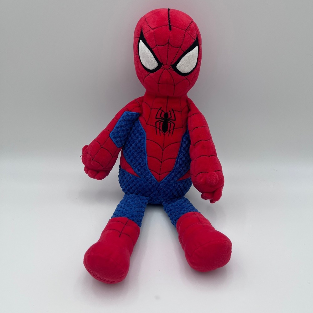 Marvel Spider-Man Plush 12 Inch Red Blue Soft Stuffed Superhero Toy Figure